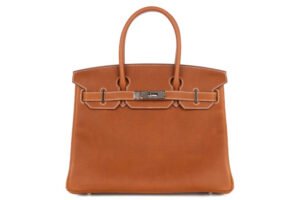 Hermès 30 Barenia Faubourg Palladium Hardware