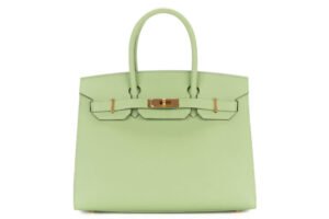Hermès Birkin 30 Vert Criquet Epsom Sellier Gold Hardware