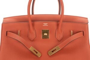 Hermès Birkin 35 Cuivre Togo Gold Hardware - Image 9