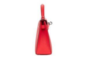 Hermès Mini Kelly Rouge Radieux Epsom Palladium Hardware - Image 5