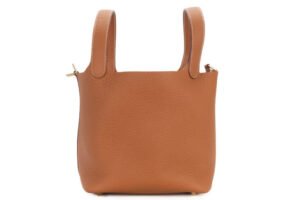 Hermès Picotin 18 Gold Clemence Gold Hardware