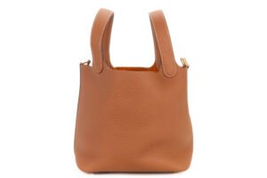 Hermès Picotin 18 Gold Clemence Gold Hardware - Image 3