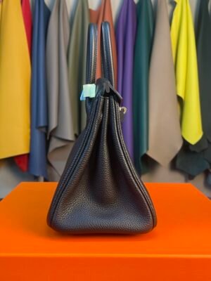 Hermès Birkin 25 in Black Togo Leather with Gold Hardware - Image 3