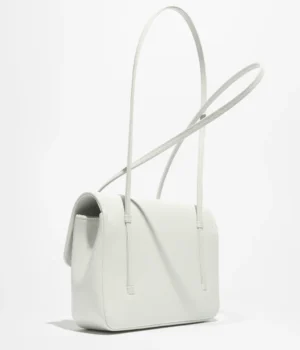 Chanel Small Flap Bag Grained Shiny Calfskin & Gold-Tone Metal Light Green - Image 5