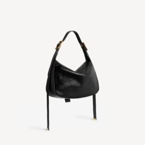 Balenciaga WOMEN'S CLICCA SHOULDER BAG MEDIUM IN BLACK - Image 3