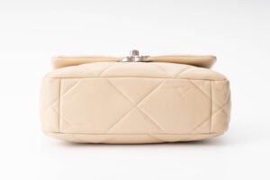 Chanel19 Medium Beige Calf Skin Mixed hardware - Image 6