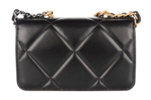 Chanel 19 Wallet On Chain Black Lambskin Mixed Hardware - Image 4