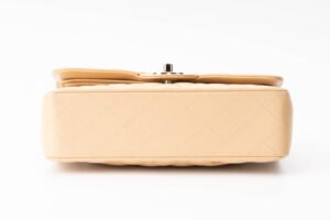 Chanel Small Classic Flap Beige Caviar - Image 6