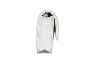 Chanel Chain Belt Bag Crystal Quilted Star Mini Metallic Lambskin Silver Hardware - Image 6