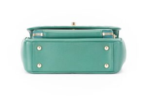 Chanel Business Affinity Small Caviar Green - Image 6