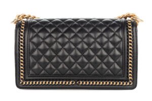 Chanel Le Boy Medium Black Caviar Gold Hardware - Image 4