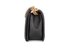 Chanel Le Boy Medium Black Caviar Gold Hardware - Image 5