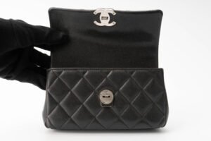 Chanel Mini rectangle incognito (So Black) Caviar - Image 6