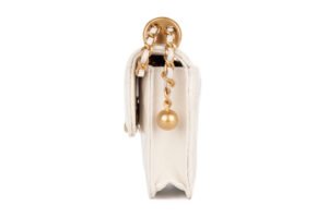 Chanel Mini Trendy CC With Chain White Lambskin Gold Hardware - Image 5