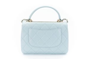 Chanel Trendy CC Powder Blue Lambskin Small Light Gold Hardware - Image 4
