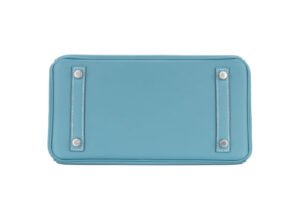 Hermès Birkin 25 Bleu Jean Swift Palladium Hardware - Image 6