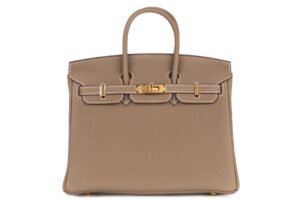 Hermès Birkin 25 Etoupe Togo Gold Hardware
