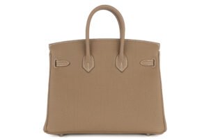 Hermès Birkin 25 Etoupe Togo Palladium Hardware - Image 4