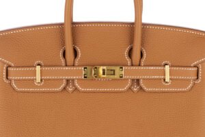 Hermès Birkin 25 Gold Togo Gold Hardware - Image 8