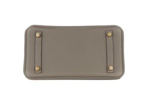 Hermès Birkin 25 Gris Meyer Togo Gold Hardware - Image 7