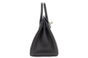 Hermès Birkin 25 Noir – Black Togo Gold Hardware - Image 6