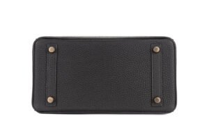 Hermès Birkin 25 Noir – Black Togo Gold Hardware - Image 7