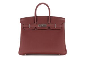 Hermès Birkin 25 Rouge H Togo Palladium Hardware