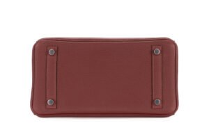 Hermès Birkin 25 Rouge H Togo Palladium Hardware - Image 7
