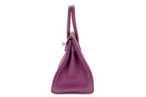 Hermès Birkin 30 Anemone Togo Palladium Hardware - Image 5