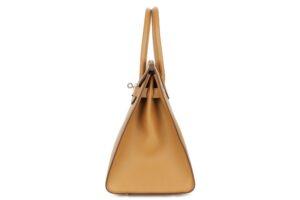 Hermès Birkin 30 Biscuit Epsom Sellier Palladium Hardware - Image 5
