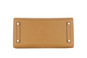 Hermès Birkin 30 Biscuit Epsom Sellier Palladium Hardware - Image 6