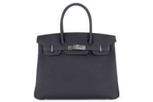 Hermès Birkin 30 Bleu Nuit Togo Palladium Hardware