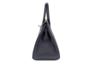 Hermès Birkin 30 Bleu Nuit Togo Palladium Hardware - Image 5