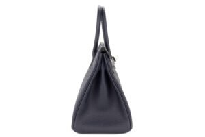 Hermès Birkin 30 Bleu Nuit Togo Palladium Hardware - Image 6