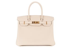 Hermès Birkin 30 Craie Togo Gold Hardware