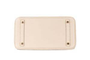 Hermès Birkin 30 Craie Togo Gold Hardware - Image 7