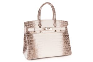 Hermès Birkin 30 Himalaya Blanc Matte Crocodile Palladium Hardware - Image 3