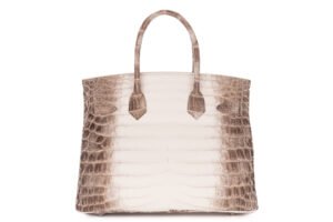 Hermès Birkin 30 Himalaya Blanc Matte Crocodile Palladium Hardware - Image 4