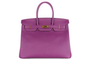 Hermès Birkin 35 Anemone Epsom Gold Hardware