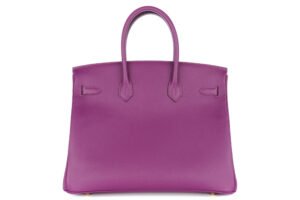 Hermès Birkin 35 Anemone Epsom Gold Hardware - Image 4