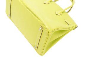 Hermès Birkin 35 Candy Kiwi – Lichen Epsom Retourne Palladium Hardware - Image 6