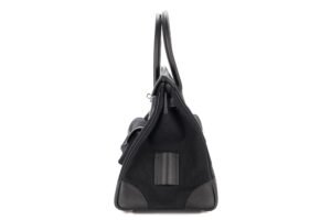 Hermès Birkin 35 Cargo Noir – Black Swift / Toile Palladium Hardware - Image 5