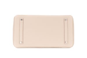 Hermès Birkin 35 Craie Togo Palladium Hardware - Image 7