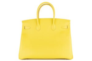 Hermès Birkin 35 Lime Epsom Rose Gold Hardware - Image 4