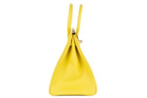 Hermès Birkin 35 Lime Epsom Rose Gold Hardware - Image 6