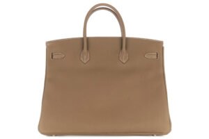 Hermès Birkin 40 Etoupe Togo Palladium Hardware - Image 3