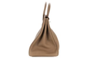 Hermès Birkin 40 Etoupe Togo Palladium Hardware - Image 5