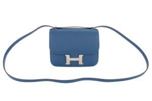 Hermès Constance 18 Deep Bleu Epsom Palladium Hardware - Image 7