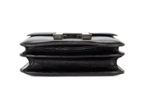 Hermès Constance 18 Noir – Black Lizard Palladium Hardware - Image 7