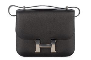 Hermès Constance 18 Noir – Black Epsom Palladium Hardware